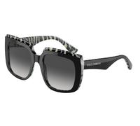 Dolce & Gabbana Mujer Dolce & Gabbana DG4414 33728G Gafas de sol Acetato Negro Gris Cuadrada Normal Sombreado