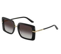 Dolce & Gabbana Mujer Dolce & Gabbana DG4491 32998G Gafas de sol Acetato Negro Gris Cuadrada Normal Sombreado