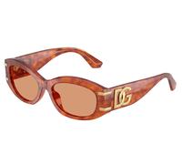 Dolce & Gabbana Mujer Dolce & Gabbana DG4502 3452/7 Gafas de sol Acetato Marrón Naranja Redonda Normal