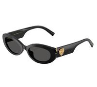 Dolce & Gabbana Mujer Dolce & Gabbana DG4537 501/87 Gafas de sol Acetato Negro Gris Redonda Normal