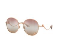 Dolce&Gabbana Mujer Sunglass DG2324 - Color del Marco: Rose Gold, Color de la Lente: Marrón/Rosa
