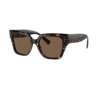 Dolce&Gabbana Mujer Sunglass DG4471 - Color del Marco: Habana, Color de la Lente: Marrón Oscuro