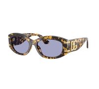 Dolce&Gabbana Mujer Sunglass DG4502 - Color del Marco: Habana Amarillo, Color de la Lente: Violeta