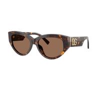 Dolce&Gabbana Mujer Sunglass DG4514 - Color del Marco: Habana, Color de la Lente: Marrón Oscuro