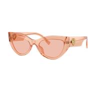 Dolce&Gabbana Mujer Sunglass DG4536 - Color del Marco: Natural y transparente, Color de la Lente: Rosa oscuro