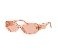 Dolce&Gabbana Mujer Sunglass DG4537 - Color del Marco: Natural y transparente, Color de la Lente: Rosa oscuro