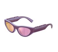Dolce & Gabbana Niños Dolce & Gabbana DX6012 33601T Gafas de sol Inyectado Azul Rosa Cat Eye Espejo