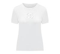 Dolce & Gabbana - T-Shirt MC Giro - Tops - Mujer - Blanco - S -
