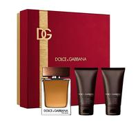 Dolce Gabbana The One for Men Eau de Toilette 100ml Vaporizador + Bálsamo After Shave 50ml + Gel de Baño 50ml Set Hombre