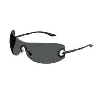 Dolce & Gabbana Unisex DG2308 01/87 Gafas de sol Metal Negro Gris Mariposa Normal