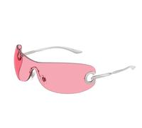 Dolce & Gabbana Unisex DG2308 05/84 Gafas de sol Metal Plata Rosa Mariposa Normal