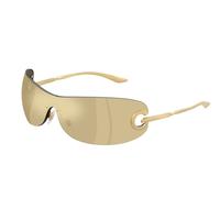 Dolce & Gabbana Unisex DG2308 12246E Gafas de sol Metal Oro Marrón Mariposa Reflejado
