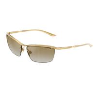 Dolce & Gabbana Unisex DG2307 02/6E Gafas de sol Metal Oro Marrón Cuadrada Reflejado