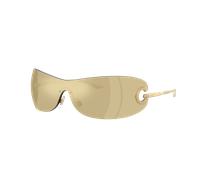Dolce&Gabbana Unisex Sunglass DG2308 - Color del Marco: Oro Mate, Color de la Lente: Espejo marrón claro y dorado