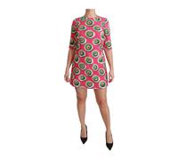 Dolce & Gabbana - Vestido Shift con Estampado Sicily Cupcake - Dresses - Mujer - Multicolor - S -