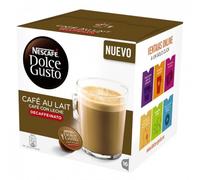 CAFE DOLCE GUSTO CAFE CON LECHE DESCAFEINADO MONODOSIS CAJA DE 16 UNIDADES