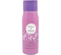 Dolce & Mania Violetta Gel de Ducha Scrub 300 ml - Gel de ducha con aroma a violeta, hidratante y elimina las células muertas, piel suave y perfumada