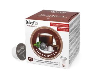 Dolce Vita | Cioccomenta - Chocolate con Menta - 12 cápsulas para Dolce Gusto