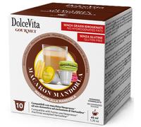 Dolce Vita Italfoods Cappuccino Dolce Vita con sabor a Macarrón para cápsulas Nespresso® 10 unidades