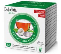 Dolce Vita Italfoods Cápsulas de desayuno inglés Dolce Vita para Dolce Gusto, 12 unidades
