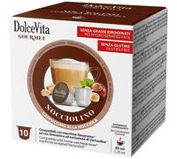 Dolce Vita Italfoods Cápsulas Nespresso Italfoods Dolce Vita CAPPUCCINO con sabor a avellana 10 piezas
