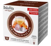 Dolce Vita Italfoods Caramelo Salado Dolce Vita para Dolce Gusto 12 cápsulas
