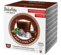 Dolce Vita Italfoods Chocolate Dolce Vita con Menta para Dolce Gusto 12 cápsulas