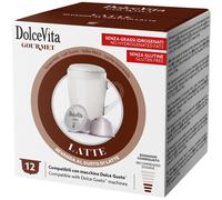 Dolce Vita Italfoods Dolce Vita Latte para Dolce Gusto 12 cápsulas