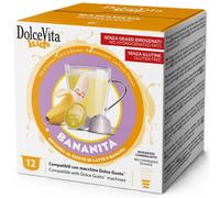 Dolce Vita Italfoods Leche de plátano Dolce Vita para Dolce Gusto 12 cápsulas