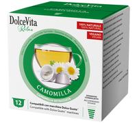 Dolce Vita Italfoods Té de manzanilla Dolce Vita para Dolce Gusto 12 cápsulas