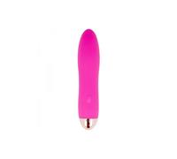 Vibradores clásicos marca DOLCE VITA DOLCE VITA VIBRADOR RECARGABLE FOUR ROSA 10 VELOCIDADES