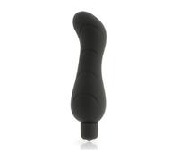 DOLCE VITA G-Spot Vibrador Silicona Negro - Diseño Elegante Con Estimulación Precisa