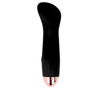 DOLCE VITA - VIBRATOR RECARGABLE ONE NEGRO 10 VELOCIDADES