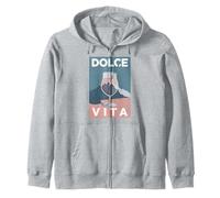 DOLCE VITA X AESTHETIC PAINTING ITALIA. Montañas Senderismo Spritz Sudadera con Capucha
