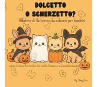 Dolcetto o scherzetto?: Alfabeto di Halloween da colorare per bambini