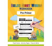 Dolch Sight Words Workbook Pre-Primer: Preschool High Frequency Words Activity Workbook with Flash Cards and Tracing Practice for Early Readers 3-4 years old