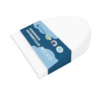 DOLCI SOGNI - Almohada de Cuña para Cama Antireflujo - Cuña Cama para Reflujo - Almohada Reflujo para Reflujo Gastroesofágico Soporte Triangular Elevador de Colchón 35x30x6 cm