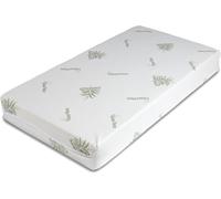 DOLCI SOGNI Colchón de 60 x 120 cm - 10 cm de grosor CertiPUR™ - Colchón de cuna 60 x 120 para recién nacidos y niños pequeños - Funda de aloe vera - Colchón infantil 60 x 120