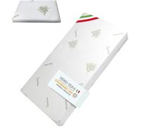 DOLCI SOGNI Colchón y Almohada, Espesor 14 cm, Oeko-Tex® y CertiPUR™ cuna 120 x 60 cm de Bebé, Funda de Aloe Vera Desenfundable y Lavable