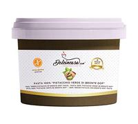 Dolcincasa.com Pasta de Pistacho Untable Ideal para Uso Domestico o Profesional Perfecta para Helados Postres Saborizantes Natillas Sin Gluten 500gr
