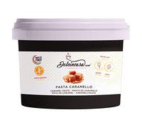 Dolcincasa.com Pasta Helada Sabor Caramelo para Tartas Pasteleria Uso Domestico y Profesional 200 gr