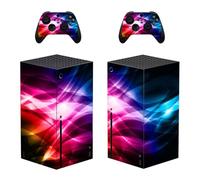 DolDer Skin Sticker/Pegatina protectora de la piel para consola Xbox Series X y 2 controladores Dual Shock -0448