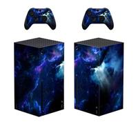 DolDer Skin Sticker/Sticker Skin Shell para consola Xbox Series X y 2 controladores Dual Shock -0380