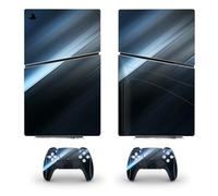 DolDer Vinilo adhesivo protector de pantalla para PS5 Slim Disc consola y controlador (S0023)