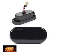 DoLED D28I23O13-1-A - Intermitente lateral LED negro con cristal ahumado