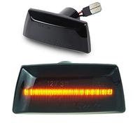 DoLED Intermitente lateral LED tintado negro/cristal ahumado compatible con Adam Astra H J GTC Corsa D E