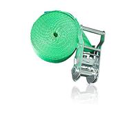 Dolezych Cinta de Amarre con Trinquete de 1 Pieza 2000 Dan; 6 m de Longitud; Verde
