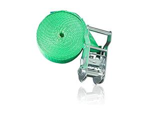 Dolezych Cinta de Amarre con Trinquete de 1 Pieza 2000 Dan; 6 m de Longitud; Verde