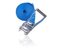 Dolezych Cinta de Amarre con Trinquete de 1 Pieza de 4000 Dan, 8 m de Longitud, Azul