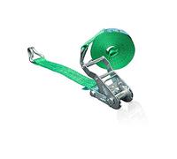 Dolezych Cinta de Amarre con Trinquete de 2 Piezas de 1000 Dan / 2000 Dan, 4 m de Longitud, Verde